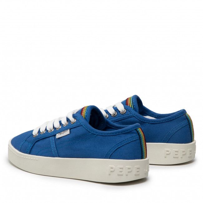 Sneakers PEPE JEANS - Brixton Canvas PGS30448 Lagoon 539