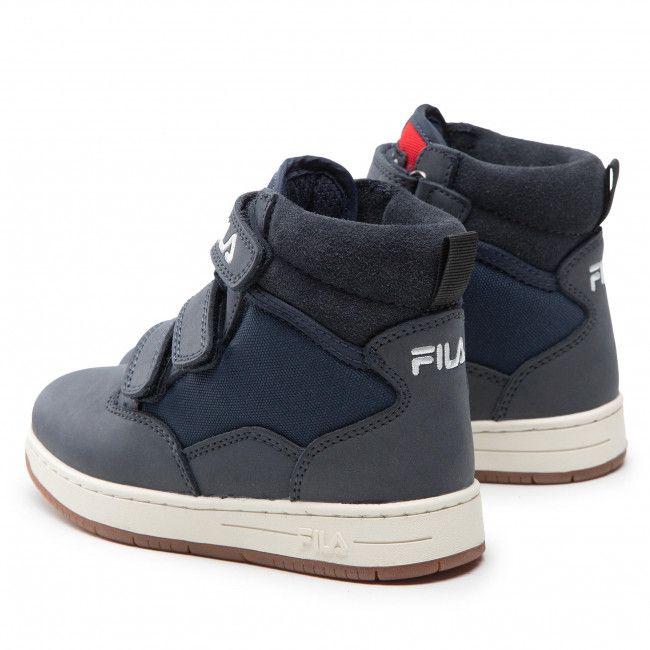 Polacchi Fila - Knox Velcro Mid Jr 1011086.29Y Dress Blue