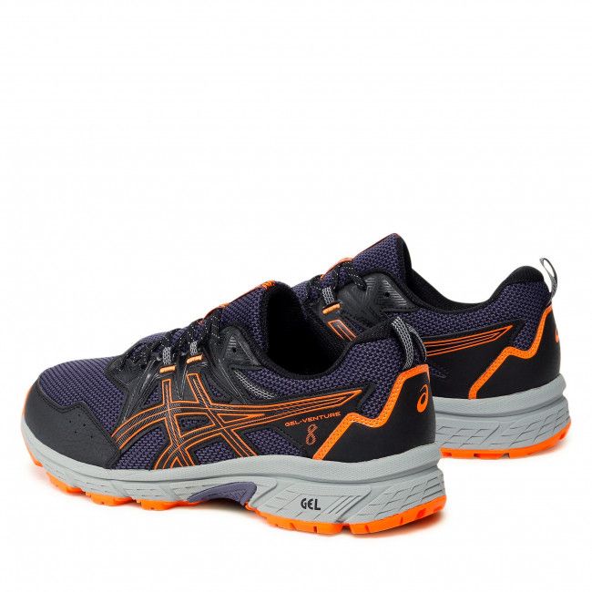 Scarpe Asics - Gel-Venture 8 1011A824 Black/Shocking Orange 009