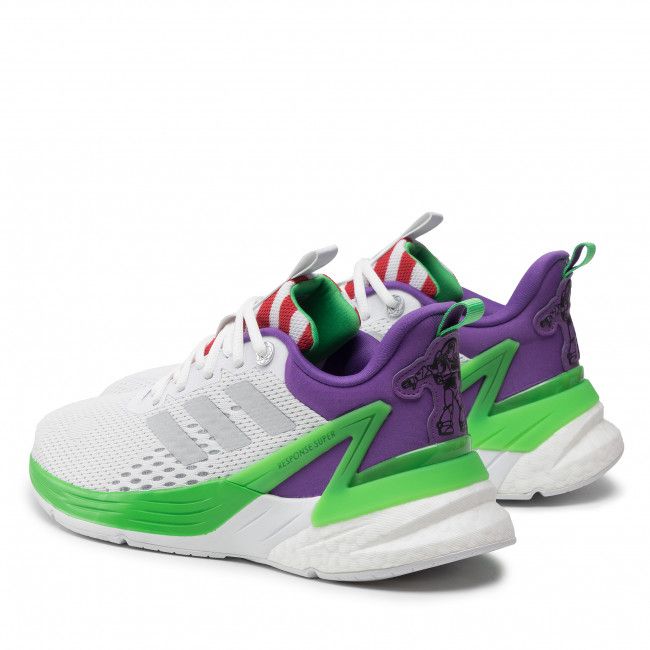 Scarpe adidas - Response Super Buzz 2.0 J GZ0646 Cloud White / Silver Metallic / Active Purple