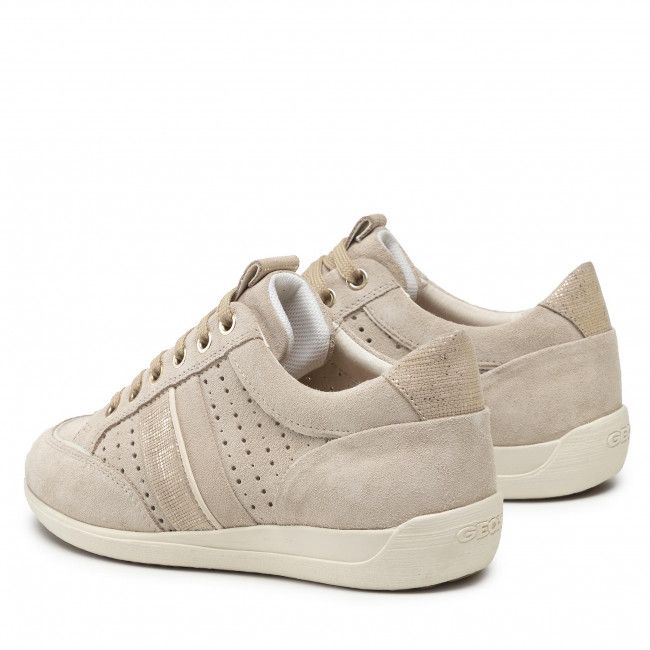 Sneakers GEOX - D Myria E D2568E 022Z0 CH62L Lt Taupe/Lt Gold