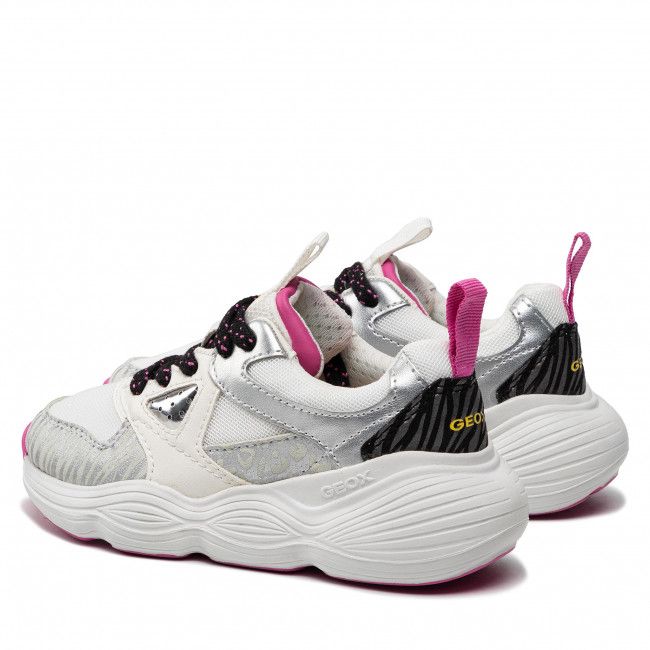 Sneakers Geox - J Bubblex G. B J04CNB 01454 C0406 M White/Pink