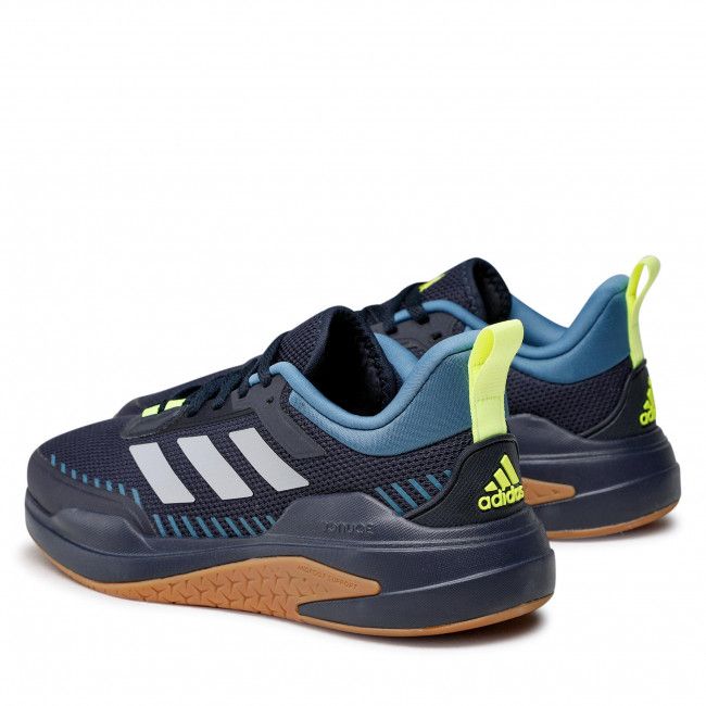 Scarpe adidas - Trainer V GX0732 Navy Blue/Silver/Fluorescent Yellow