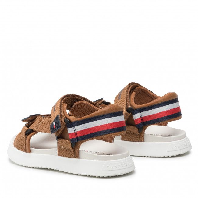 Sandali TOMMY HILFIGER - Velcro Sandal T3B2-32256-0208 S Tabacco 520