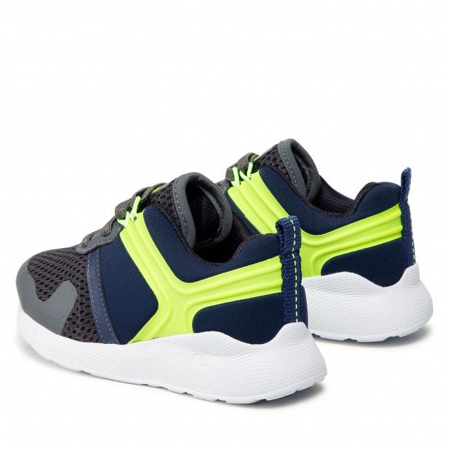 Sneakers Bibi - Evolution 1053231 Graphite/Naval/Yellow Fluor