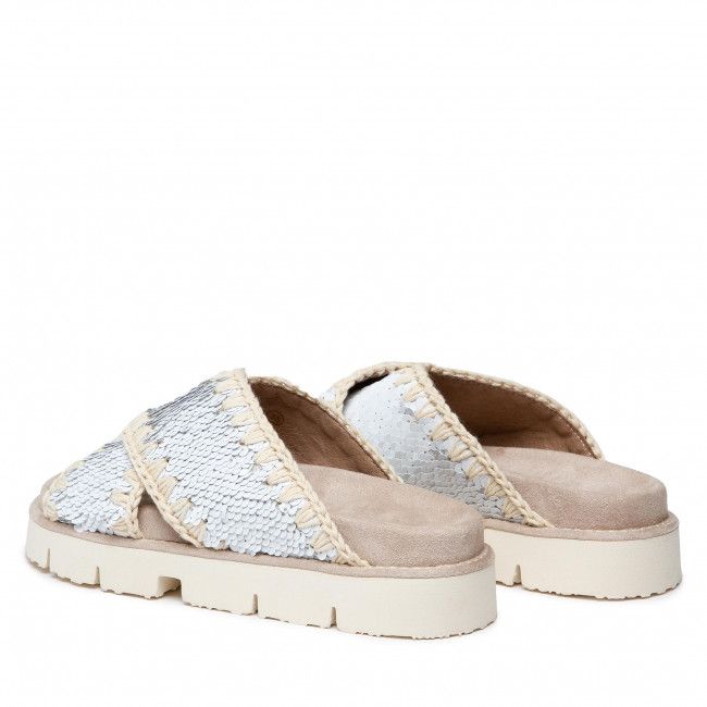 Ciabatte MOU - Criss Cross Bio Bio Sandal Plain SW461000G Whisil