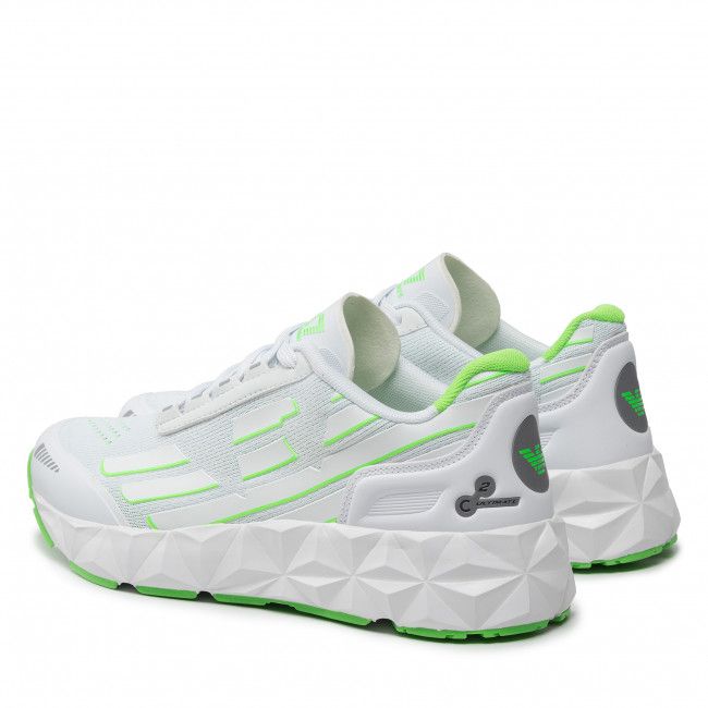 Sneakers EA7 EMPORIO ARMANI - X8X107 XK263 M662 White/Green Fluo