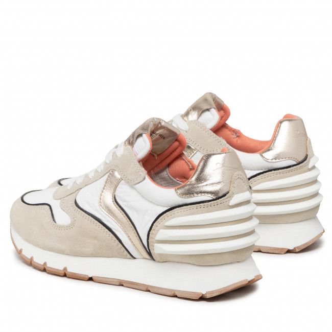 Sneakers VOILE BLANCHE - Julia Power Suede 0012016743 Off White/Platinium