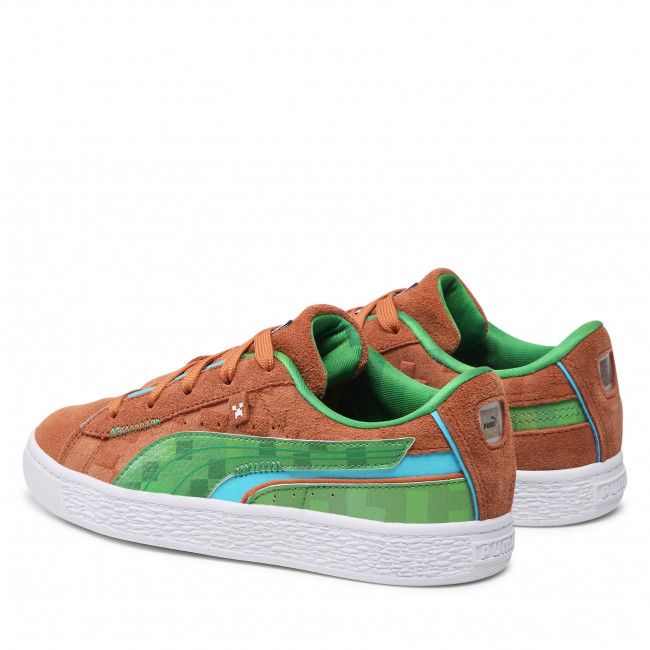 Sneakers Puma - Suede Minecraft Ps 384486 01 Friar Brown/Fern Green