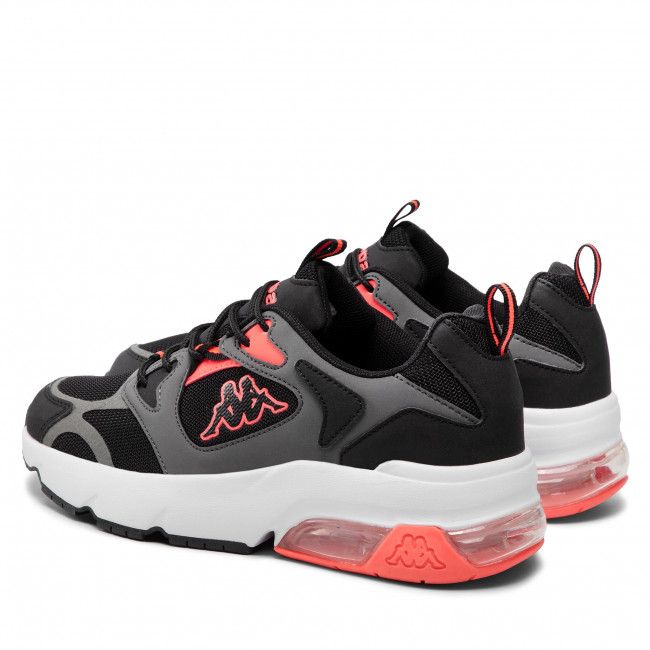 Sneakers Kappa - 243003 Black/Coral 1129