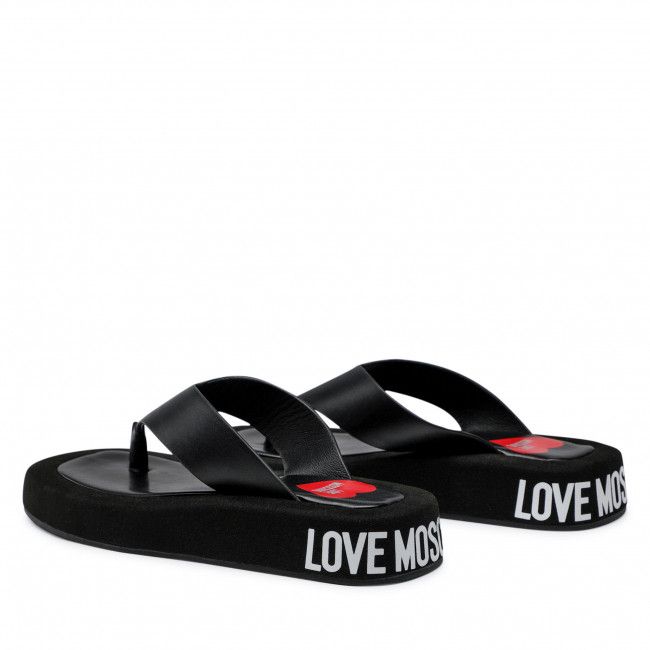 Infradito LOVE MOSCHINO - JA28253G0EIE100A Nero/Cam.Nero