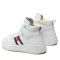 Sneakers TOMMY JEANS - Mid Basket Wmn EN0EN01793 White YBR