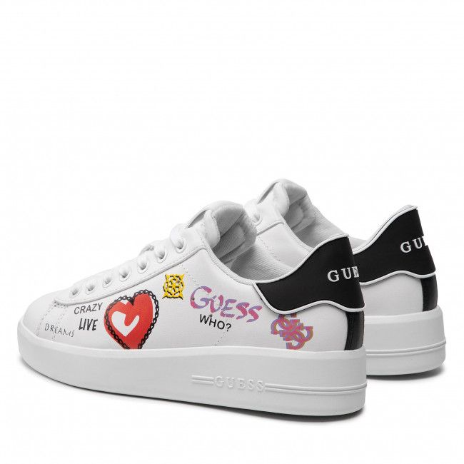 Sneakers GUESS - Rockies2 FL6R2K LEP12 WHITE