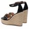 Espadrillas GUESS - Wendy FL6WEN LEA03 BLACK