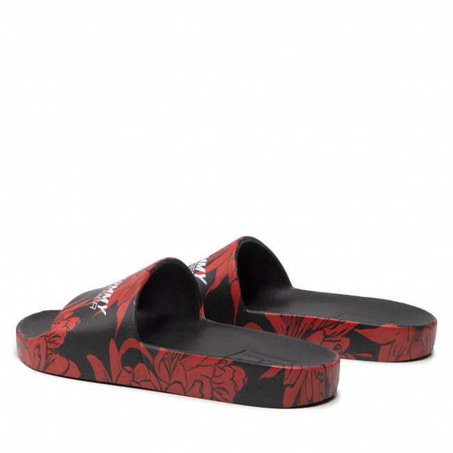 Ciabatte TOMMY HILFIGER - Ts Poolslide Floral FC0FC00050 Black BDS