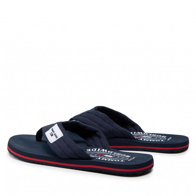 Infradito Tommy Jeans - Beach Sandal EM0EM01002 Twilight Navy C87