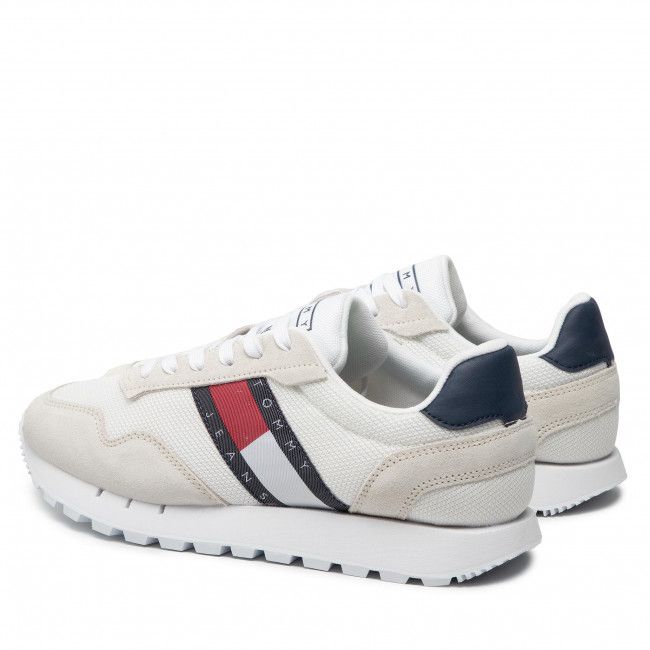 Sneakers Tommy Jeans - Retro Runner Mix EM0EM00960 White YBR