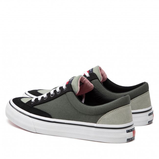 Sneakers TOMMY JEANS - Color Block Low EM0EM00979 Avalon Green MRY