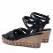 Espadrillas TOMMY HILFIGER - Feminine Low Wedge Sandal FW0FW06303 Desert Sky DW5