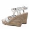 Sandali TOMMY HILFIGER - Feminine High Wedge Sandal FW0FW06238 Ecru YBL