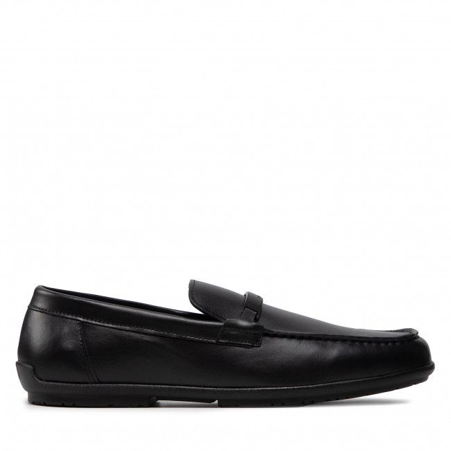 Mocassini CALVIN KLEIN - Driving Shoe Metal HM0HM00430 Triple Black 00U