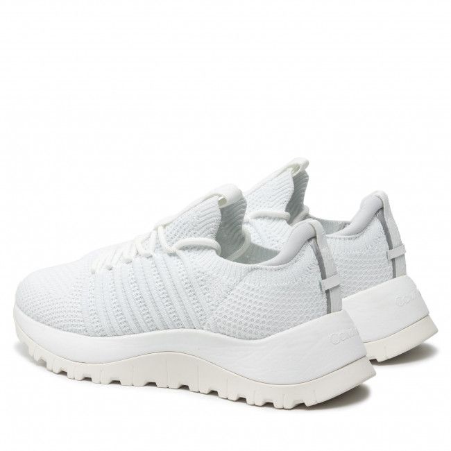 Sneakers CALVIN KLEIN - Knit Lace Up HW0HW00672 Ck White YAF