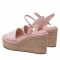 Espadrillas CALVIN KLEIN - Wedge Sndl 50 He HW0HW00689 Spring Rose TER