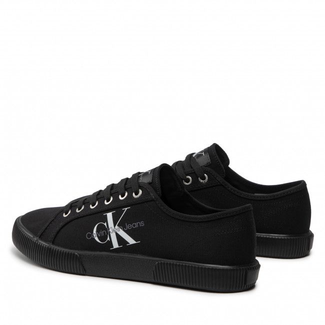 Scarpe sportive CALVIN KLEIN JEANS - Essential Vulcanized 1 YM0YM00306 Triple Black 0GL