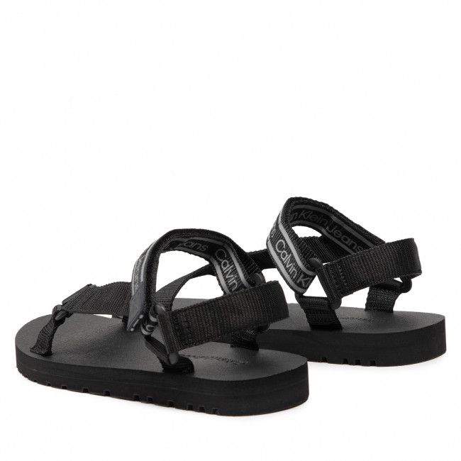 Sandali Calvin Klein Jeans - Prefresato Sandal 1 YM0YM00352 Triple Black 0GL