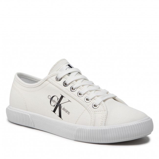 Scarpe sportive CALVIN KLEIN JEANS - Vulcanized Essential 1 YW0YW00482 Tripe White 0LA