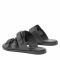 Ciabatte CALVIN KLEIN JEANS - Flat Sandal Twostrips Rub YW0YW00537 Black BDS