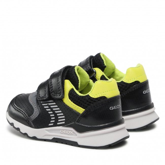 Sneakersy GEOX - B Pyrip B. A B264YA 0CE54 C9B3S M Black/Lime Green