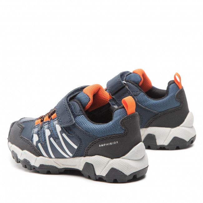 Sneakers GEOX - J Magnetar B.B Abx B J263ZB 0CEFU C0820 M Navy/Orange