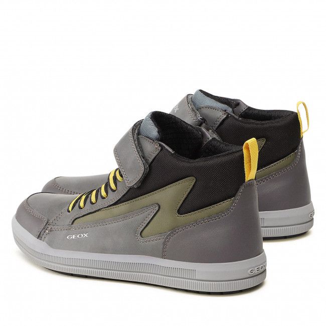 Sneakers Geox - J Arzach B. A J264AA 0MEFU C0655 D Dk Grey/Green