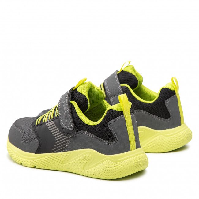 Sneakers Geox - J Sprintye B. A J26GBA 0CEFU C1267 D Dk Grey/Lime
