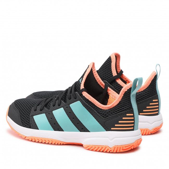 Buty adidas - Stabil Jr GX3761 Core Black/Core Black/Beam Orange