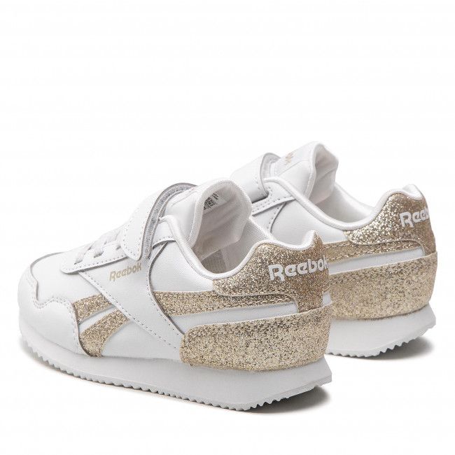 Scarpe Reebok - Royal Cl Jog 3.0 1 GW3725 Ftwwht/Ftwwht/Goldmt