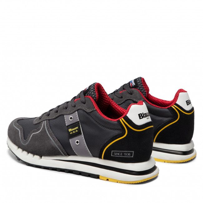 Sneakers BLAUER - Quartz01 S2QUARTZ01/TEX Black/Red/Yellow