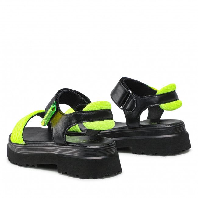 Sandali KEDDO - 527102/12-03 Black/Light Green