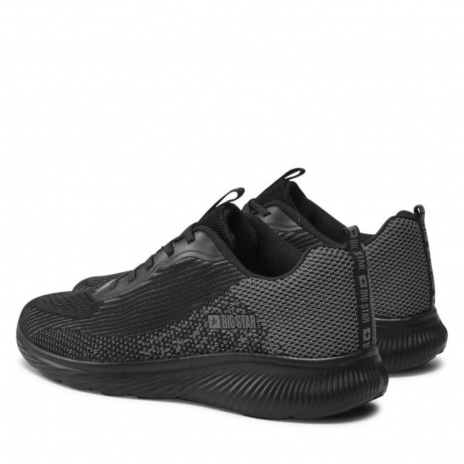 Sneakers BIG STAR - JJ174283 Black/Grey