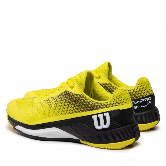 Scarpe WILSON - Rush Pro 4.0 Clay WRS329450 Sulfrspg/Black/Wht