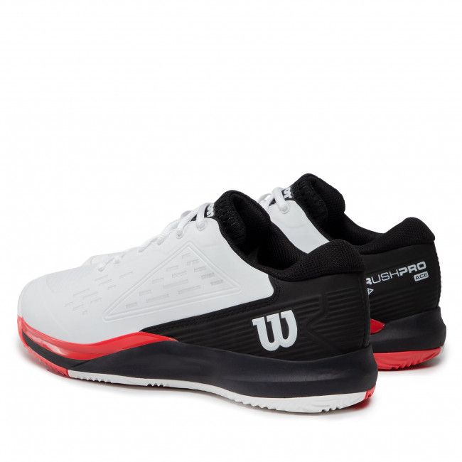 Scarpe WILSON - Rush Pro Clay WRS329520 Wht/Black/Poppy Red