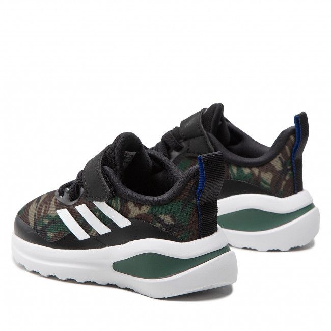 Scarpe adidas - FortaRun El I GV9478 Core Black/Cloud White/Green Oxide