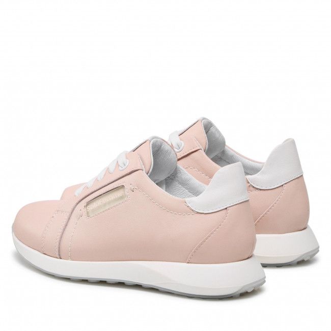 Sneakers Solo Femme - D0102-01-N03/N01-03-00 Pudrowy Róż/Biały