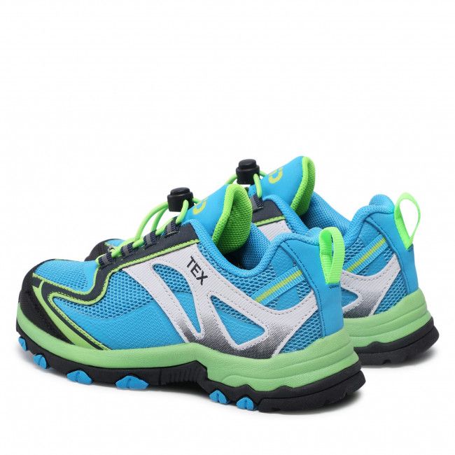 Sneakers YK-ID by Lurchi - Cedric-Tex 33-27102-39 Blue Neon Green