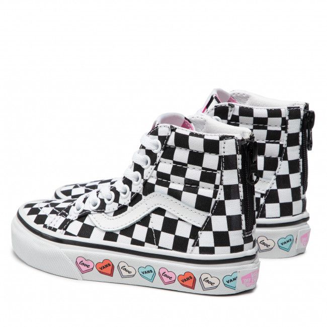 Sneakers Vans - Sk8-Hi Zip VN0A4BUXABY1 (Candy Hearts) Black/True