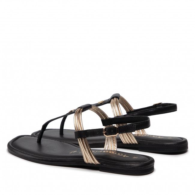 Sandali TAMARIS - 1-28133-28 Black/Gold 048