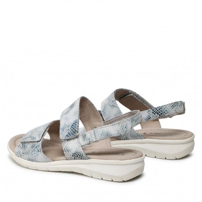 Sandali CAPRICE - 9-28650-28 Lt Grey Snake 255