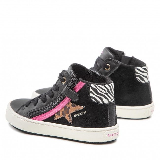 Sneakers Geox - J Kalispera G. A J264GA 022BC C0922 S Black/Fuchsia