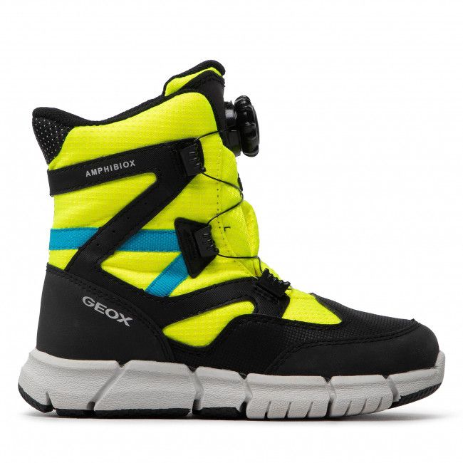 Stivali da neve Geox - J Flexyper B.B Abx D J269XD 0FU50 C2H9B S Fluo Yellow/Black